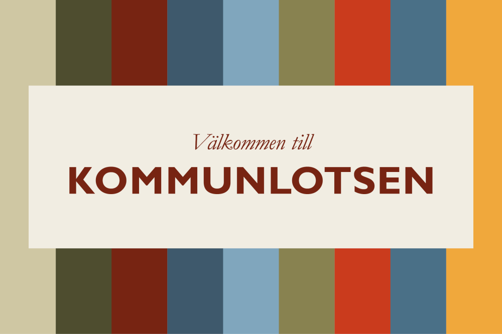 Kommunlotsen Välkomstskylt