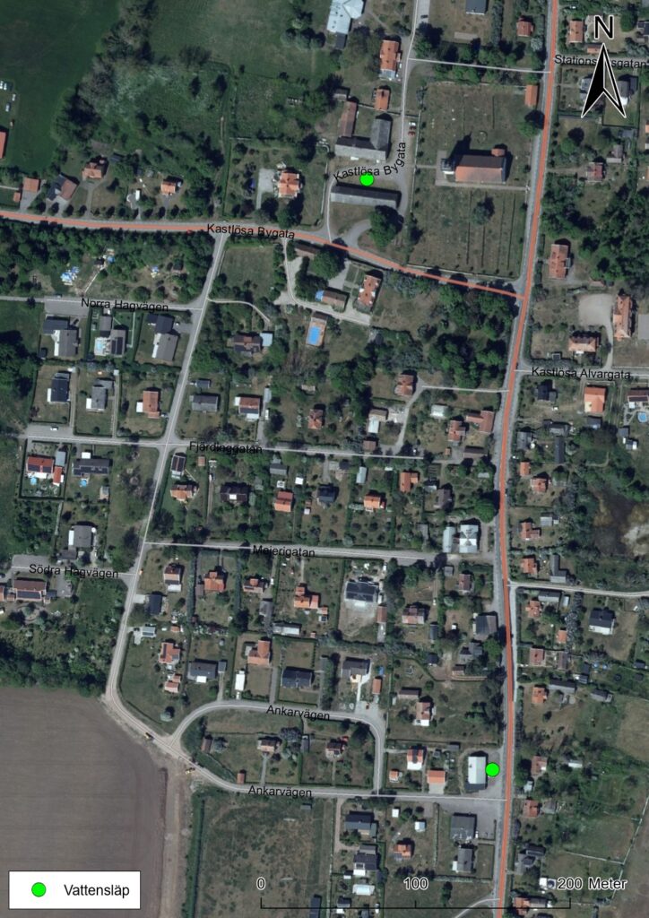 Vattenavstängning Kastlösa 250625