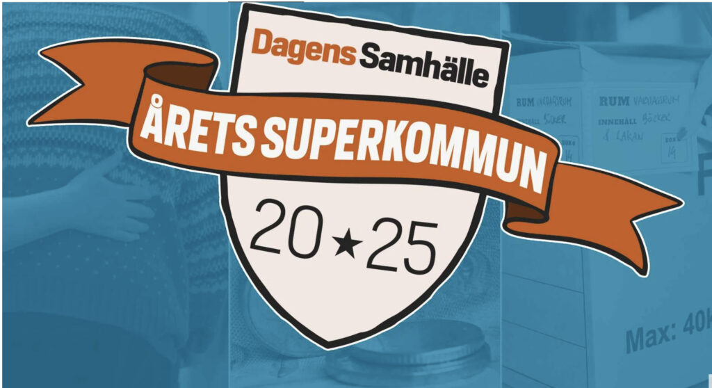 Logotyp för Årets Superkommun 2025