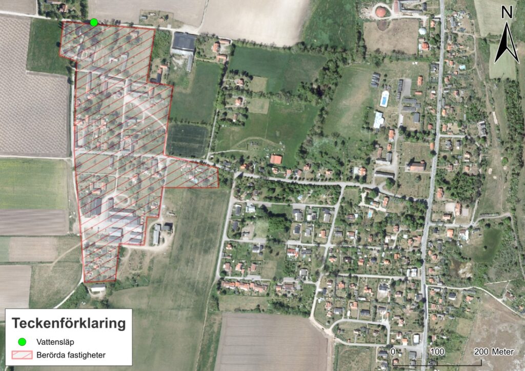 Vattenavstängning västra Kastlösa 250828