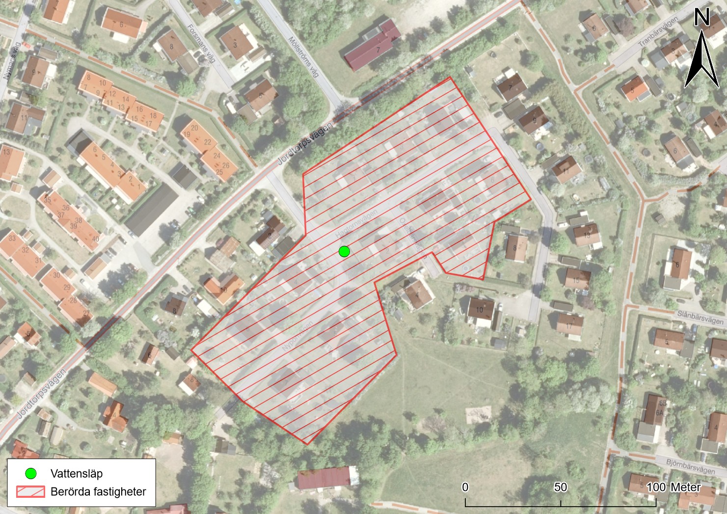 Vattenavstängning Algutsrum 251211
