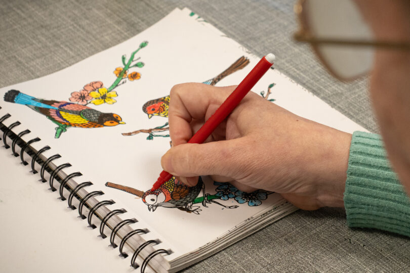 Digital anslagstavla för seniorer