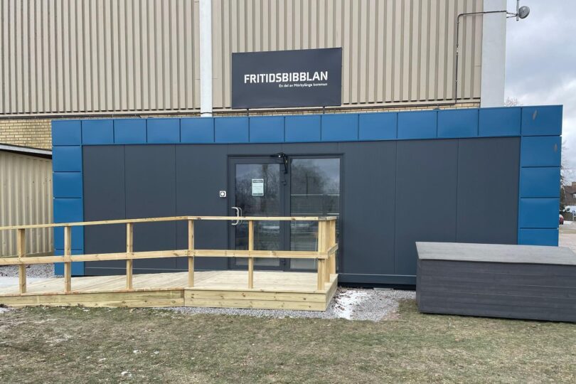 Bild på nya fritidsbibblan