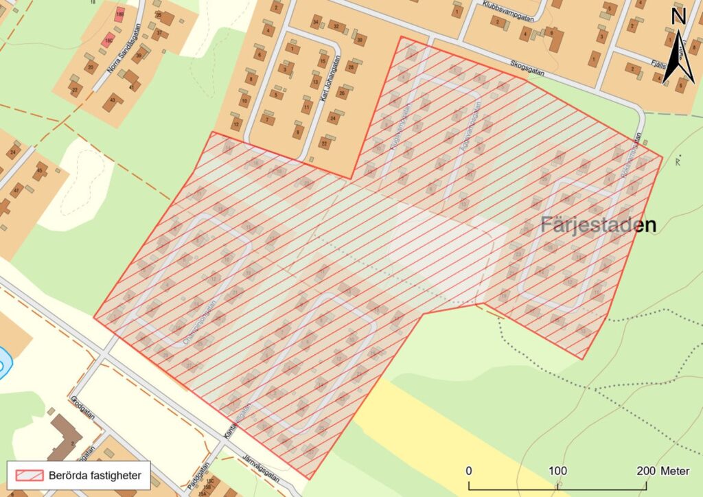 Vattenavstängning östra Färjestaden 260203