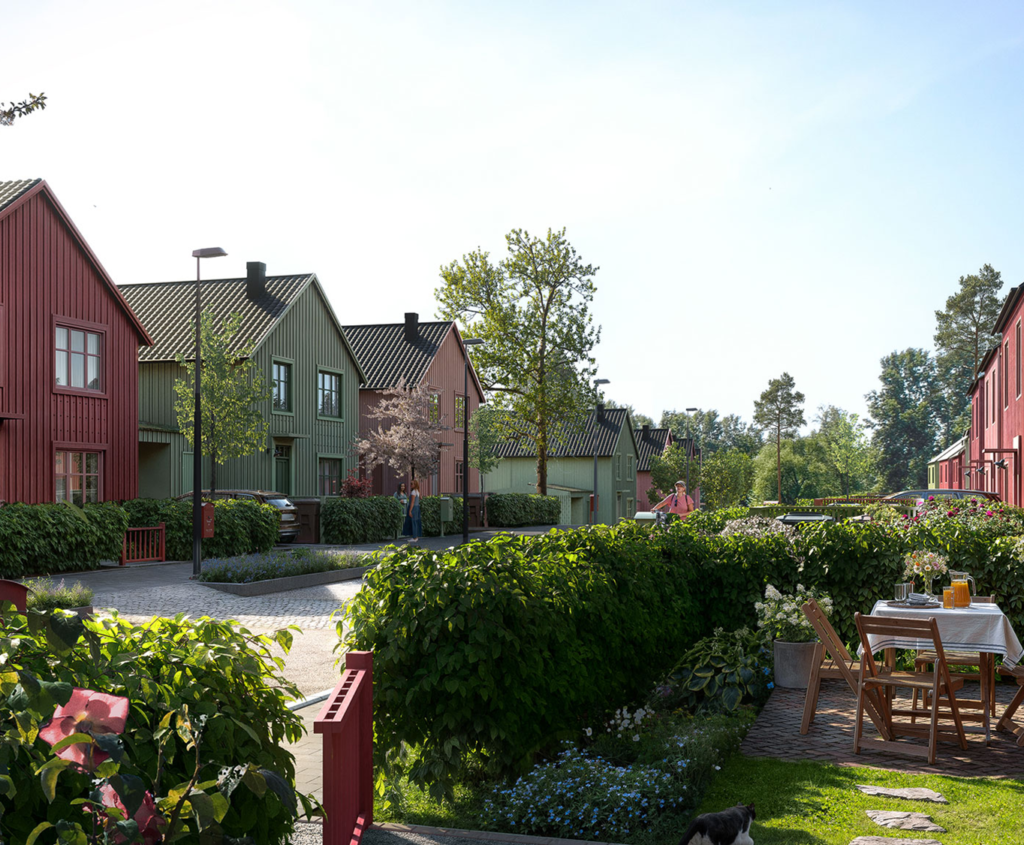 Inspirationsbild (bild framtagen av Semren Månsson i markanvisningstävling Alingsås kommun).