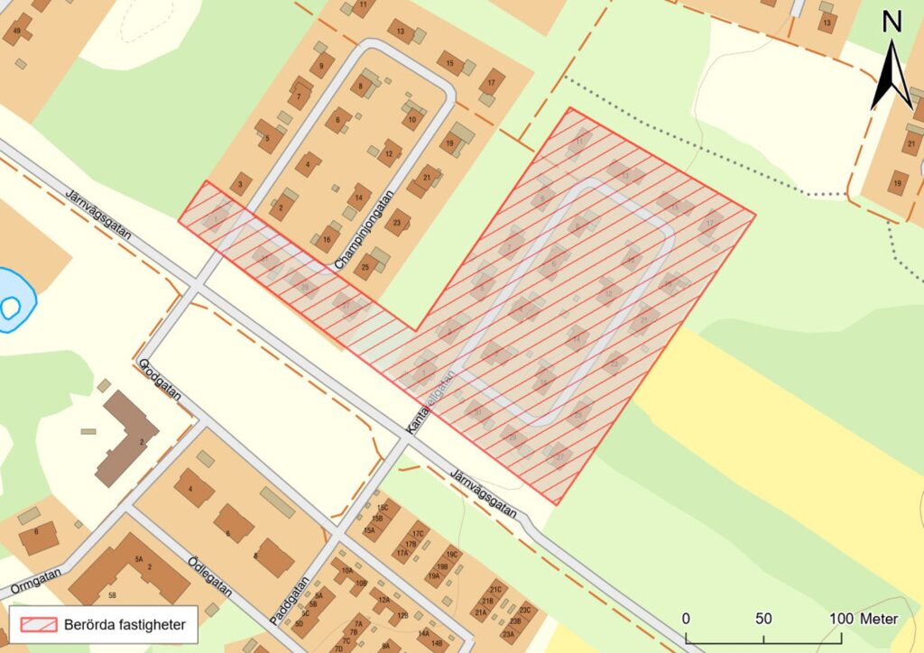 Vattenavstängning Kantarellgatan 260417