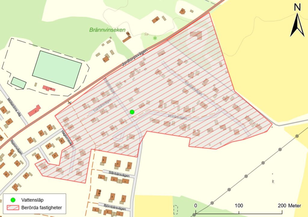 Vattenavstängning i Algutsrum 260824
