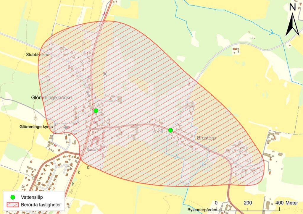 Vattenavstängning Glömminge 261026