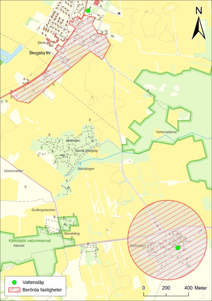 Vattenavstängning Skogsby 261019